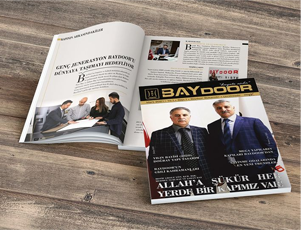 Baydoor Kurumsal Dergi Tasarımı